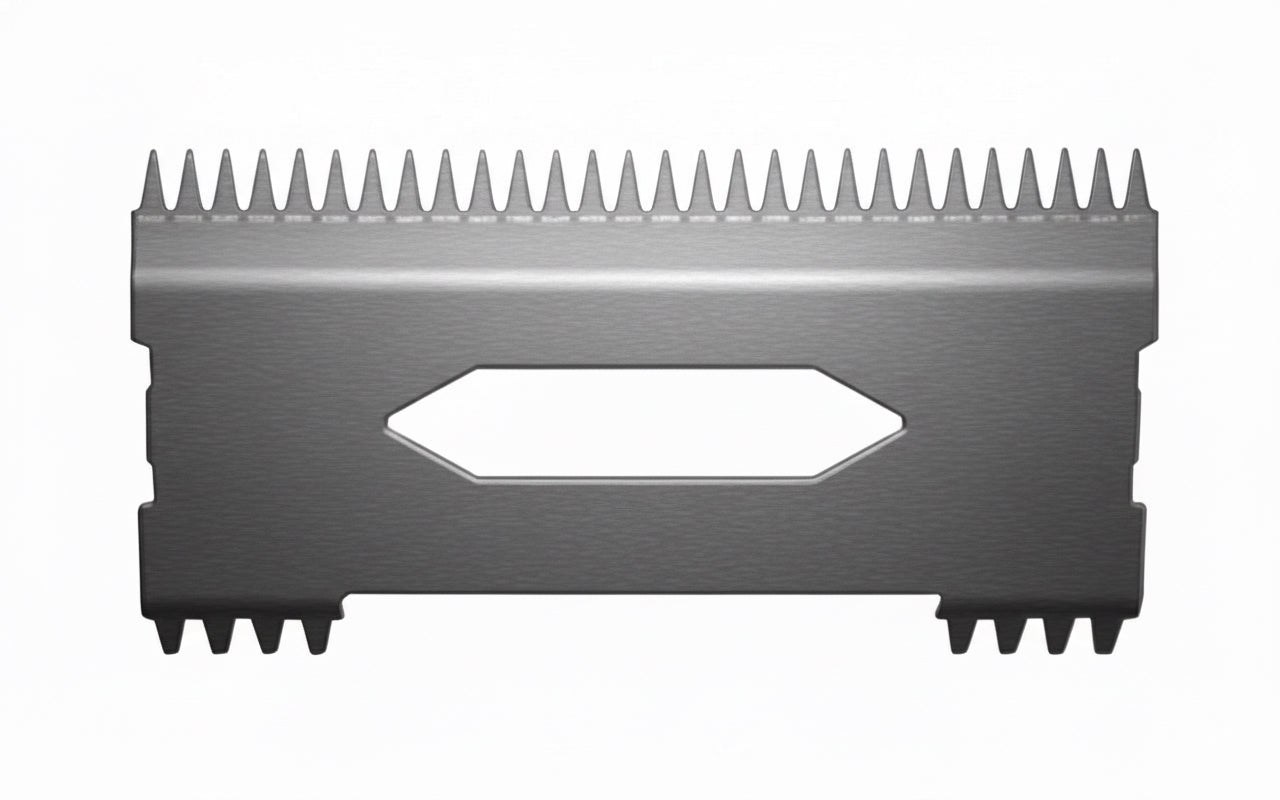 Cuchilla delgada de acero inoxidable StyleCraft con dientes profundos