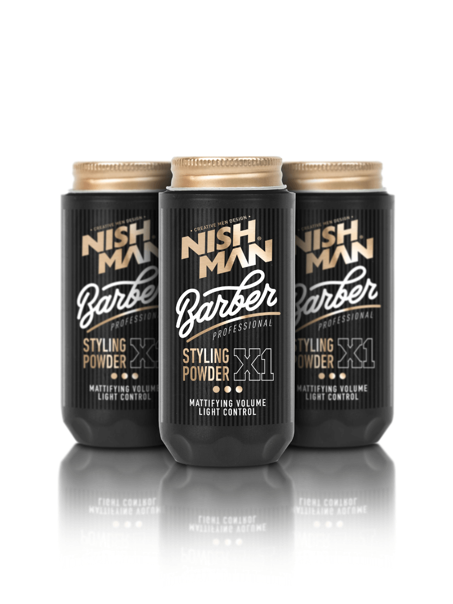 NishMan Styling Powder Barber Profesional X1