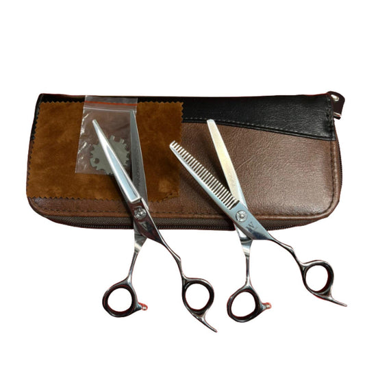 SET DE TIJERAS PLATEADAS WMARK