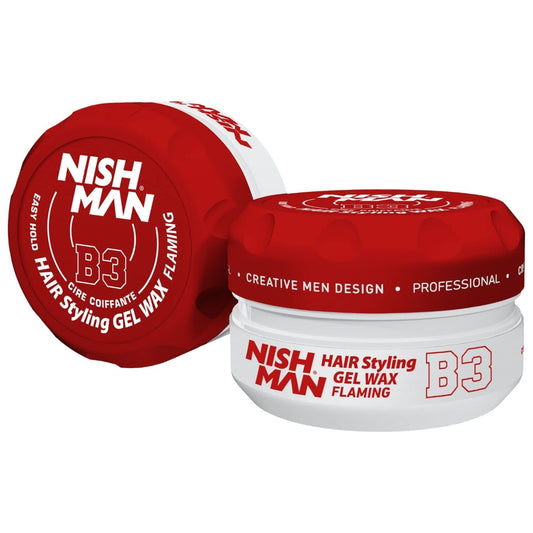 Cera en GEL Nishman Aqua WAX FLAMING B3